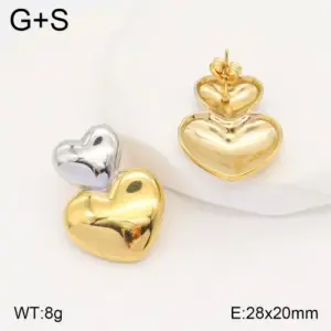 Gold / 28*20mm / 1 Pair/Package