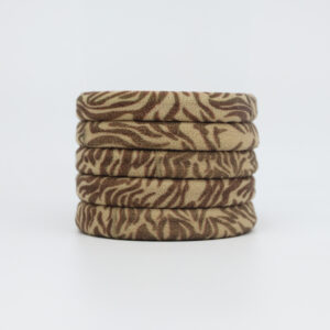 Irregular stripe brown (1 single pack)