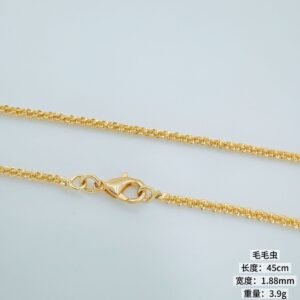Caterpillar Chain - Gold