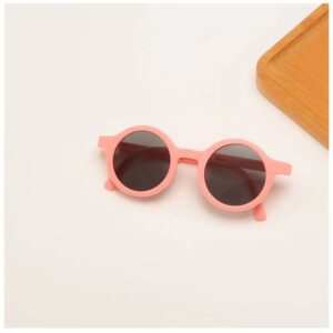 Pink frame black and gray film / Black