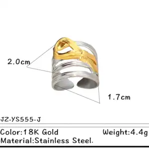 Gold and Silver Stitching / JZ-YS555