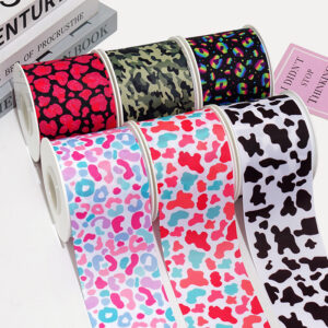 Wholesale thermal transfer ribbon cartoon printing ribbon printing ribbon thermal transfer ribbon flower diy ribbon roll