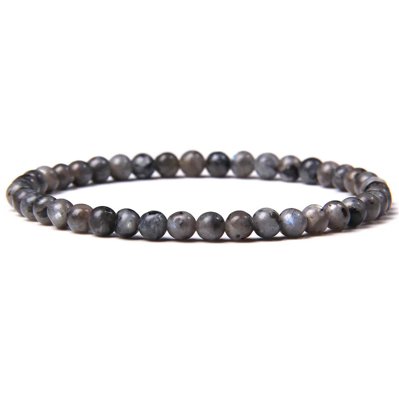 Wholesale Casual Retro Geometric Natural Stone Agate Bracelets In Bulk -