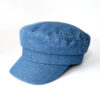Wholesale Japanese and Korean-style Light Denim Casual Cap Vintage Fashion All-match Street Navy Hat Simple Casual Paintwork Hat