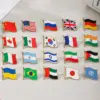 oly-29f0fb5fcd162ba503abad56463e4d5d Wholesale National Flag Cartoon Pinback Badge Metal Pin Featuring Stamping Craft In Multicolor