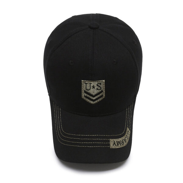 Wholesale Spring and Summer Camouflage Korean Baseball Caps for Men, Outdoor Sports Peaked Caps, Embroidered Hats for Women