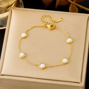 【5370】White Bead Chain