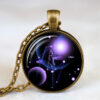 oly-2a303f92861858f72c4950727cd852fe Wholesale Selling Jewelry Twelve Constellations Time Gemstone Necklace Factory Direct Sale