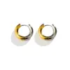 Wholesale Square Stainless Steel Geometric Star Ear Cuff Unisex Trendy Fashion Jewelry Women's Casual Style Ear Studs