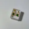 Wholesale PVD Coated 18K Gold Plated Heart Shape Ball 304 Stainless Steel Sweet Waterproof Non Tarnish Cartilage Earrings
