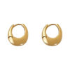oly-2a57f2f91d37f60655bfc3f86b61fb3f Wholesale Style Oval Earrings 925 Silver Pin Ear Buckle Women's Simple Fashion Elegant Commuter Niche Design Electroplated Gold