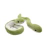 oly-2a596bfbb086f33012d278c70ca0bc21 Wholesale Cute Wrist Little Green Snake Year of the Snake Mascot Plush Toy Rag Doll Creative Doll Funny Doll