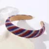 oly-2a60400214f108c82c9ee33c2139d2e5 Wholesale Shiny Red White Blue Diamond Hairband American Festival Full Diamond Independence Day Headwear Hair Accessories