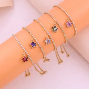 Pink Green White Purple Red / Accessories Width 1cm Height 1.3cm