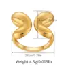 Wholesale Jewelry Lady Classic Style Shiny Bow Knot Copper Pearl Copper 18K Gold Plated Big Bow Pearl Bowknot Adjustable Ring Open Rings Rings