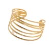 Wholesale Titanium steel bracelet, colorfast, adjustable stainless steel bracelet with open design.