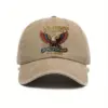 Wholesale Men's Retro Baseball Cap With Curved Brim Featuring Breathable Printing Design