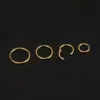 Wholesale Simple Style Circle Stainless Steel Plating Nose Ring Nose Pin