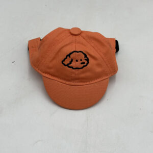 Orange puppy embroidery