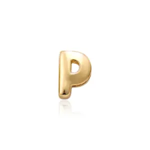 Gold Letter P