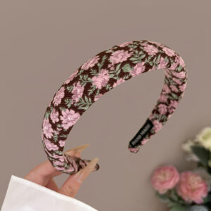 Small floral hairband [small purple floral]]