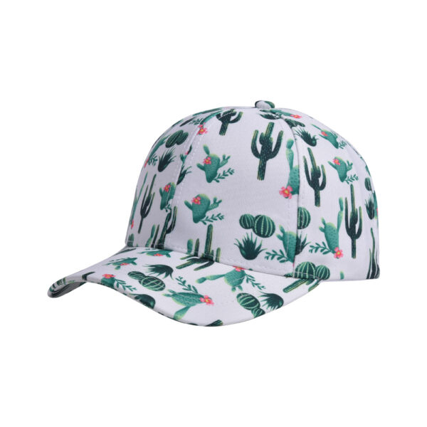 oly-2c54c5088ac5b20b5f10203d1e637e22 Wholesale Printed Cactus Baseball Hat Men and Women Korean Fashion Joker Turtle Cap