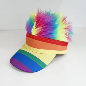 Colorful Grid - Colored Fur / adjustable