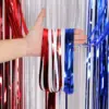 Wholesale 75th National Day Shiny Rain Curtain Tassel Decoration Customizable Decorative Ribbon Party Decoration American Festival Supplies