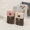 oly-2c7a8995e2b300618bd4c13ac754d110 Wholesale Small retro crossbody bag with printed phone case