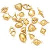 Wholesale Stainless Steel Hollow Double Hole Pendant DIY Jewelry Pendant Beading Material Pentagram Necklace Connector Accessories
