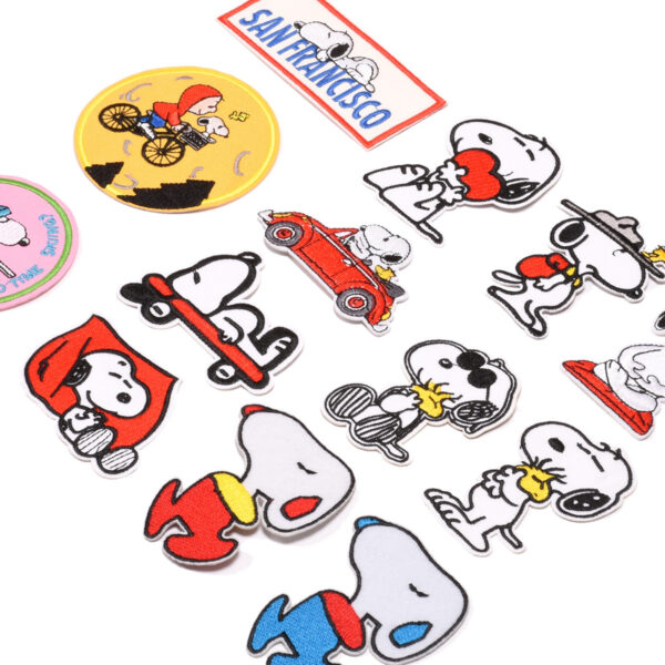 oly-2ca31159c3be2a7db6a4f3fc0e78136f Wholesale Embroidered Cloth Stickers Cartoon Animal Patch Stickers Children's Accessories Animal Dog Cat Shoes and Hats Accessories Children's Accessories