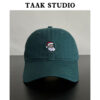 oly-2ceafbd8c0e4881a61d0c30de5bb4bcc Wholesale Santa embroidery baseball cap children autumn and winter Korean style all-match red cap tide couple