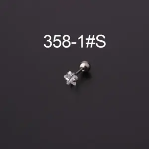1#-Silver / 5mm
