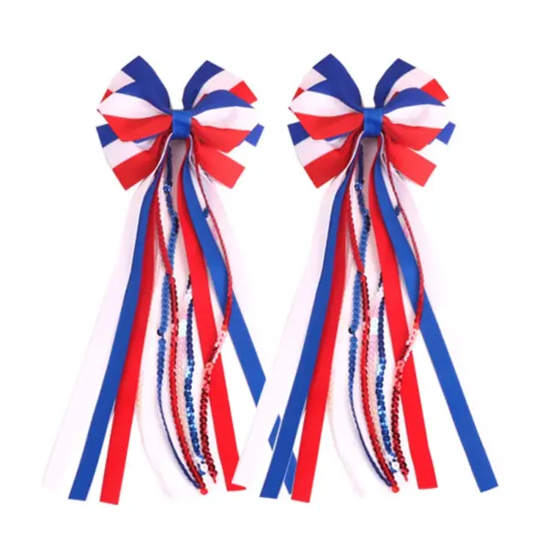 oly-2d26fc9bf451b6e0c09e23d8ce427129 Wholesale Sweet National Flag Hairpin Made Of Cloth, Perfect For Independence Day Celebrations