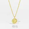 Wholesale Light Luxury Style 18K Gold Plated Zircon Texture Cross Pendant Necklace Retro Versatile Daily Classic Collarbone Chain