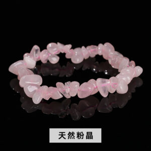 Natural Powder Crystal Gravel Bracelet / 5-8mm