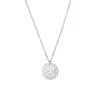 oly-2d65ea18fa3513d9ced917a1cfdfdd4e Wholesale Round Necklace For Independence Day, Unisex 14K Real Gold Plated With Hypoallergenic Box Chain