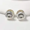 Wholesale Geometric Earrings For Women With Waterproof Non Tarnish Brass, Featuring Golden Plated Design And 925 Sterling Silver Ear Pins
