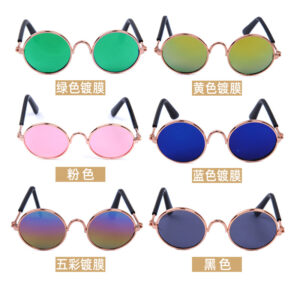 oly-2da86c6d8f4c683b2c3b90c1397ef1f8 Wholesale Pet Funny Headwear Trend Pet Accessories Cat Glasses Sunglasses Teddy Dog Sunglasses Personalized