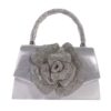 oly-2dae1c5798d0be10d1144831aa6380b3 Wholesale personality portable diamond bag diamond rose super fire banquet bag slung factory direct supply French