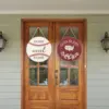 Wholesale Halloween Wooden Plaque Welcome Decoration Flag Door Hanging Ornament Veterans Day Party Decoration