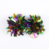 oly-2e070caa19d61cffc1fc04cd0cf5e5ab Wholesale Carnival Decorative Earrings Colorful Bright Silk Hair Ball Earrings Personality Exaggerated Holiday Party Jewelry