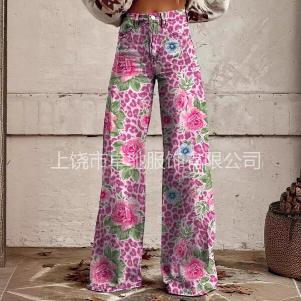 Wholesale plus size Women’s Casual Pants Thin Imitation Jeans