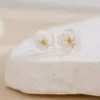 oly-2e0f6f5799ef08b3a0991ea3f4db66a0 Wholesale Ion Plating (IP) 18K Gold Real Gold Plated Flower 304 Stainless Steel Elegant Sweet IG Style Waterproof Non Tarnish Rings Earrings Necklace