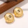 Wholesale Geometric Hypoallergenic Stud Earrings For Women In Copper With KC Golden Plated UV Plating And 0.03µm Thickness
