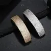 Wholesale Geometric Grillz In 304 Stainless Steel With Zircon Inlay, Waterproof Non Tarnish, PVD Coated Golden Plated With 0.01µm Thickness