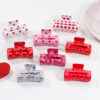 oly-2ea3ef9ab7b5d5d034f7c1d3851635ee Wholesale Jewelry Valentine's Day Square Love Clip Headdress Sweet Shark Clip Women's Creative Hair Accessories