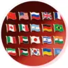 oly-2ea7c57d8ca49b6420a04036619bce11 Wholesale National Flag Cartoon Pinback Badge Metal Pin Featuring Stamping Craft In Multicolor