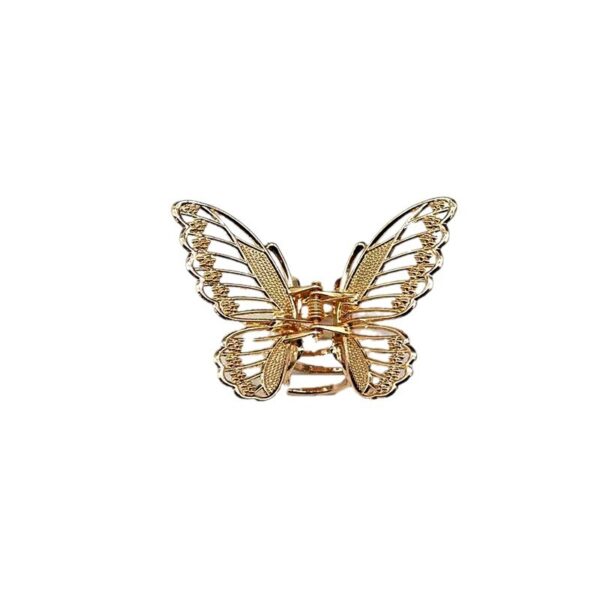 oly-2eb04ebe84a67b04758f79a16d19984f Wholesale Sweet Butterfly Clip Korean Style Half-Tied Hair Clip on the Back of the Head Valentine's Day Hollow Shark Clip Bangs Clip