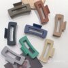 Wholesale Hairpin Back of Head Grabber Square Frosted Large Hairpin Female Hairpin Clip